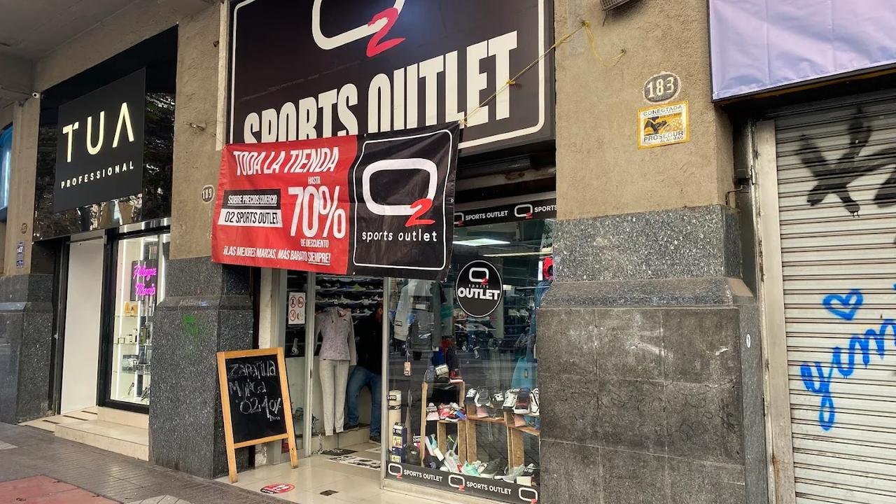 O2 Sports Outlet Santiago Centro